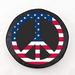 Holland Bar Stool USA Peace Sign Tire Cover