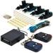 Biltek Power Car Door Lock / Unlock Kit Keyless Remote Compatible with International / Mitsubishi LoneStar M1400 Metro II