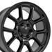 22x9.5 OE Wheels DG21 Satin Black Wheel 6x5.5 (9mm)