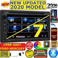 98-08 FORD MERCURY 6.1 TOUCHSCREEN CD DVD BLUETOOTH Double Din Car Radio Stereo