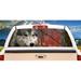 SignMission Gray Wolf Rear Window Graphic Tint Wolves View Thru Vinyl Truck Decal