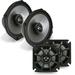 Kicker Motorcycle 4 Inch and 6x9 2-ohm Speaker Package