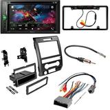 KIT4713 Bundle for 2013-2014 Ford F150 Classic Dash W/ Pioneer AVH-241EX Double DIN Car Stereo with Bluetooth/Backup Camera/Install Kit/in-Dash DVD/CD AM/FM 6.2 Touchscreen Digital Media Receiver