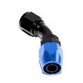 10 Pieces Of BLACK/BLUE-10AN AN10 45 Degree Swivel Oil/Fuel/Gas Line Hose End Fitting Adapter BLACK/BLUE-10AN AN10 45 Degree Swivel Oil/Fuel/Gas Line Hose End Fitting Adapter