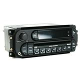 2002-2007 Chrysler Jeep Dodge Radio AM FM 6 CD iPod Aux RBQ Digital P05091507AG - Refurbished