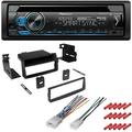 KIT658 Bundle with Pioneer Bluetooth Car Stereo and complete Installation Kit for 2013-2016 Toyota Rav4 Single Din Radio CD/AM/FM Radio in-Dash Mounting Kit