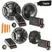 Polk Audio - A Pair Of DB6502 6.5 and A Pair Of DB5252 Component Speakers - Bundle Includes 2 Pair