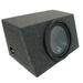 Universal Car Stereo Hatchback Sealed Single 10 Harmony R104 Sub Box Enclosure