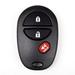 AKS KEYS New Replacement for Toyota 2004 - 2018 Keyless Entry Remote 3B FCC# GQ43VT20T