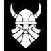 Viking Decal Vinyl Sticker|Cars Trucks Vans Walls Laptop| White |5.5 x 3.5 in