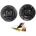 (2) Polk Audio DB402 4 270 Watt Car Audio ATV/Motorcycle/Boat Speakers+Rockmat