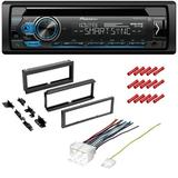 KIT2685 Bundle with Pioneer Bluetooth Car Stereo and complete Installation Kit for 1982-1991 Chevy S-10 Single Din Radio CD/AM/FM Radio in-Dash Mounting Kit