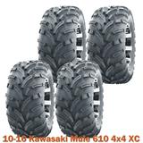 (4) 26x9-12 UTV ATV tires 26x9-12 for 10-16 Kawasaki Mule 610 4x4 XC Lit Mud