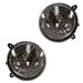 For 07-10 Compass & 07-17 Patriot Front Headlight w/o Leveling w/Bulb PAIR SET