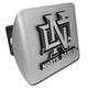Elektroplate Officially Licensed University of North Dakota Brushed Silver Metal Hitch Cover