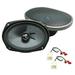 Fits Dodge Ram Truck 1500 2002-2008 Front Door Upgrade Speakers Harmony HA-C69