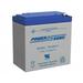 Power-Sonic POWERSONIC-PS-682F-F1 9Ah 6V Rechargeable Sealed Lead Acid Battery - F1 Terminal DIM