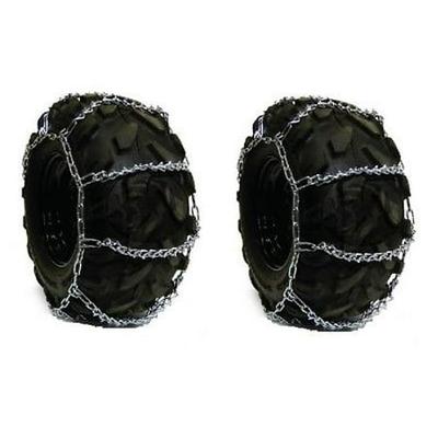 Customer Favorite Pair 4 Link Tire Chains 29x12x15 For Kubota Lawn Mower Garden Tractor Rider By The Rop Shop Accuweather Shop