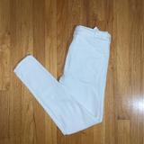 Zara Bottoms | Girls Zara White Skinny Jeans Sz 11/12 | Color: White | Size: 12g