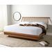 AllModern Thalia Solid Wood Standard Bed Wood in Brown | 43.2 H x 86.3 W x 92.3 D in | Wayfair 7A809804F8BA46618369EA2626587D05