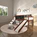 Schlemmer Twin Solid Wood Platform Loft Bed by Zoomie Kids Wood in White | 34 H x 77 W x 81 D in | Wayfair E106522C7E6A46E9A6E4B6E90203BE62