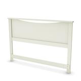South Shore Step One Queen Platform Bed in White | 46 H x 63.87 W x 82.37 D in | Wayfair 11277