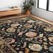 Black 30 x 0.5 in Area Rug - Birch Lane™ Elmsford Oriental Handmade Looped/Hooked Wool Area Rug Wool | 30 W x 0.5 D in | Wayfair