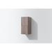 Hokku Designs Afie 12.5" W x 27.5" H x 11.75" D Linen Cabinet Manufactured Wood in Brown | 27.5 H x 12 W x 12 D in | Wayfair