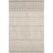 White 24 x 0.1 in Area Rug - Steelside™ Abdera Geometric Handmade Tufted Wool Gray/Ivory Area Rug Wool | 24 W x 0.1 D in | Wayfair