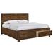 Wren King Platform Storage Bed in Chestnut - Picket House Furnishings WN100KSB