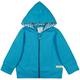 loud + proud Unisex Kinder Kapuzenjacke, GOTS Zertifiziert Jacke, Petrol, 86/92