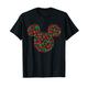 Disney Mickey Mouse Icon Red and Green Holiday T-Shirt