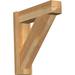 Ekena Millwork Traditional Craftsman Outlooker Wood in Brown | 22 H x 6 W x 22 D in | Wayfair OUT06X22X22TRA04RWR