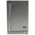 Coyote Grills 4.1 cu. ft. Built-In Mini Fridge Stainless Steel in Gray | 33.75 H x 20.5 W x 22.75 D in | Wayfair CCBIR-R