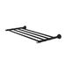 Charlton Home® Freyja Wall Mounted Towel Rack Metal in Black | 2 H x 12.7 D in | Wayfair 83834FDBC5B44A3EA8874D0D4665093D