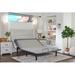 Alwyn Home Cushing 15" Adjustable Bed w/ Remote, Metal | 15 H x 60 W x 79.5 D in | Wayfair 5384AE7054924D8398EC221C6B1C4BAC