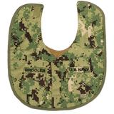 U.S. Navy NWU III Camo Baby Drooler Bib