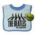 The Beatles Baby Bib ABBEY ROAD ~ BLUE