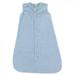 Hudson Baby Infant Boy Plush Sleeping Bag Sack Blanket Solid Light Blue Fleece 0-6 Months