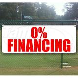 0% Financing 13 oz heavy duty vinyl banner sign with metal grommets new store advertising flag (many sizes available)