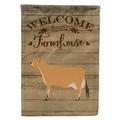 Carolines Treasures CK6773GF Jersey Cow Welcome Flag Garden Size Small multicolor