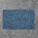 Colonial Mills 4 Blue Braided Reversible Square Area Throw Rug