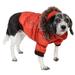 Pet Life Â® Classic Metallic Fashion 3M Insulated Dog Coat Parka w/ Removable Hood