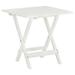 vidaXL Bistro Table Outdoor Side Table Folding Patio Table Solid Acacia Wood