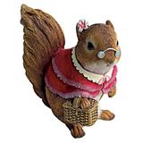 Design Toscano Grandmother and Grandfather Squirrel Statues: Grandmother