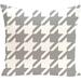 Simply Daisy 16 x 16 Houndstooth Geometric Print Outdoor Pillow