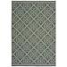 Sphinx Marina Area Rug 3969L Grey Rings Petals 5 3 x 7 6 Rectangle