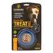 StarMark Everlasting Treat Ball with Dental Dog Toy Medium Blue