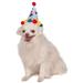 Rubie s Paw Print Cone Pet Birthday Hat