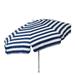 DestinationGear 6 ft Italian Navy and White Stripe Beach Umbrella